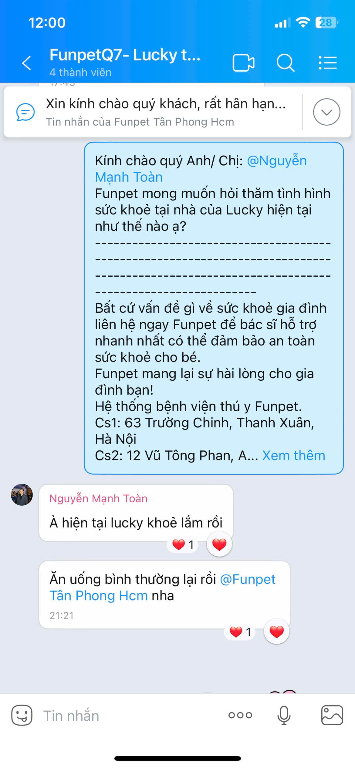 Bé Cu sau phẫu thuật